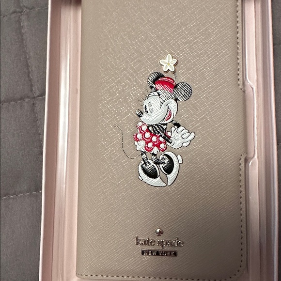 NWT Kate Spade Disney Minnie Mouse iPhone 11 PRO Wrap folio case - Picture 5 of 8